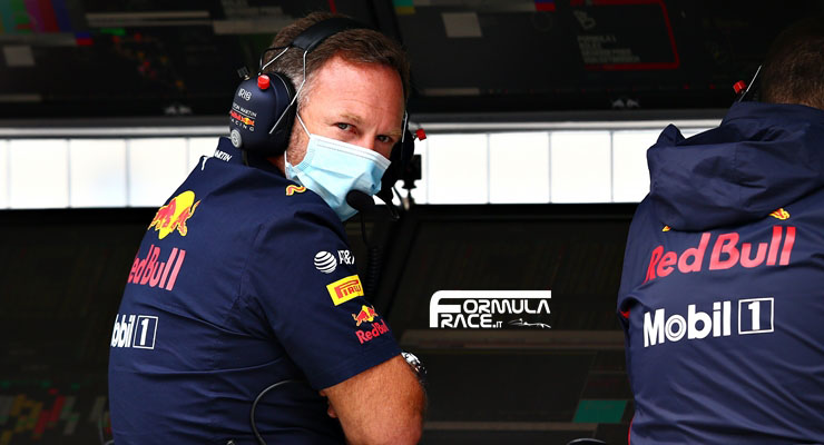 Christian Horner Red Bull F1 team