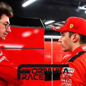 Mattia Binotto Charles Leclerc F1 Scuderria Ferrari