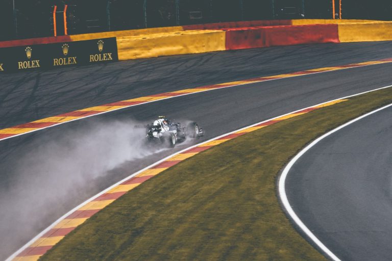 Pierre Gasly Spa Francorchamps pluie